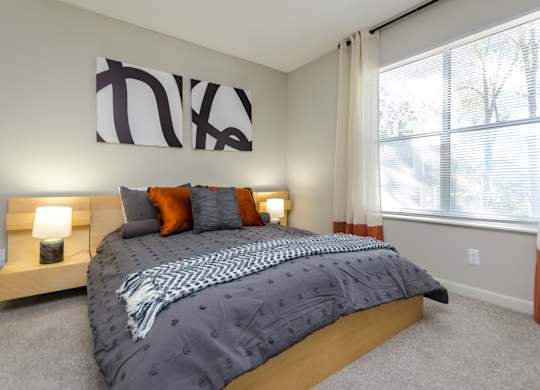 Gorgeous Bedroom at The Carter 4250 Apartments, Norcross, GA 30093